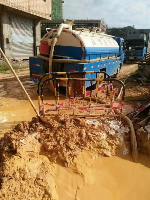 阳日镇工地淤泥清淤