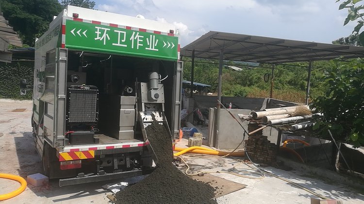 阳日镇污泥干湿分离技术